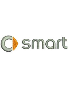  Smart Logo  10 cm Embroidery design