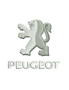  PEUGEOT Emblem Embroidery design