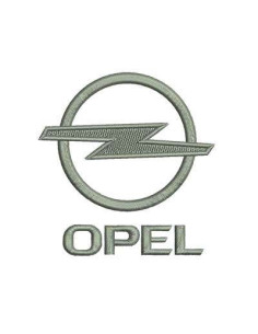  OPEL Logo 9.5 cm. Embroidery design