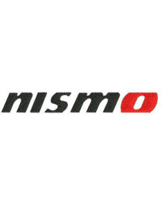  Nismo Logo 15.5cm. Embroidery design