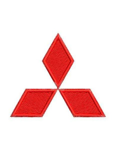  Mitsubishi Emblem Embroidery design