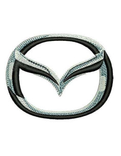  Mazda Emblem 6cm. Embroidery design