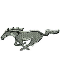  Mustang Caballo Embroidery design