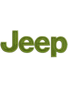  Jeep Logo 7.5 cm. Embroidery design