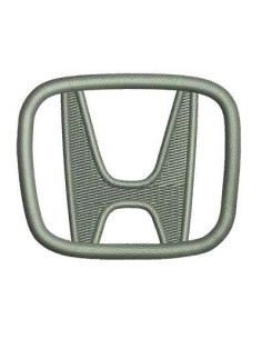   Honda Emblema 6cm. Ponchado para bordado